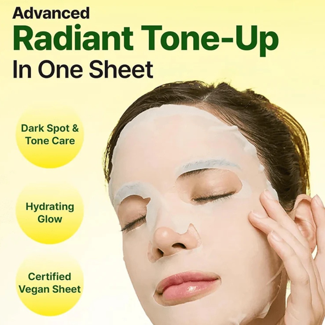 Green Tangerine Vita C Dark Spot Care Serum Mask Alpha