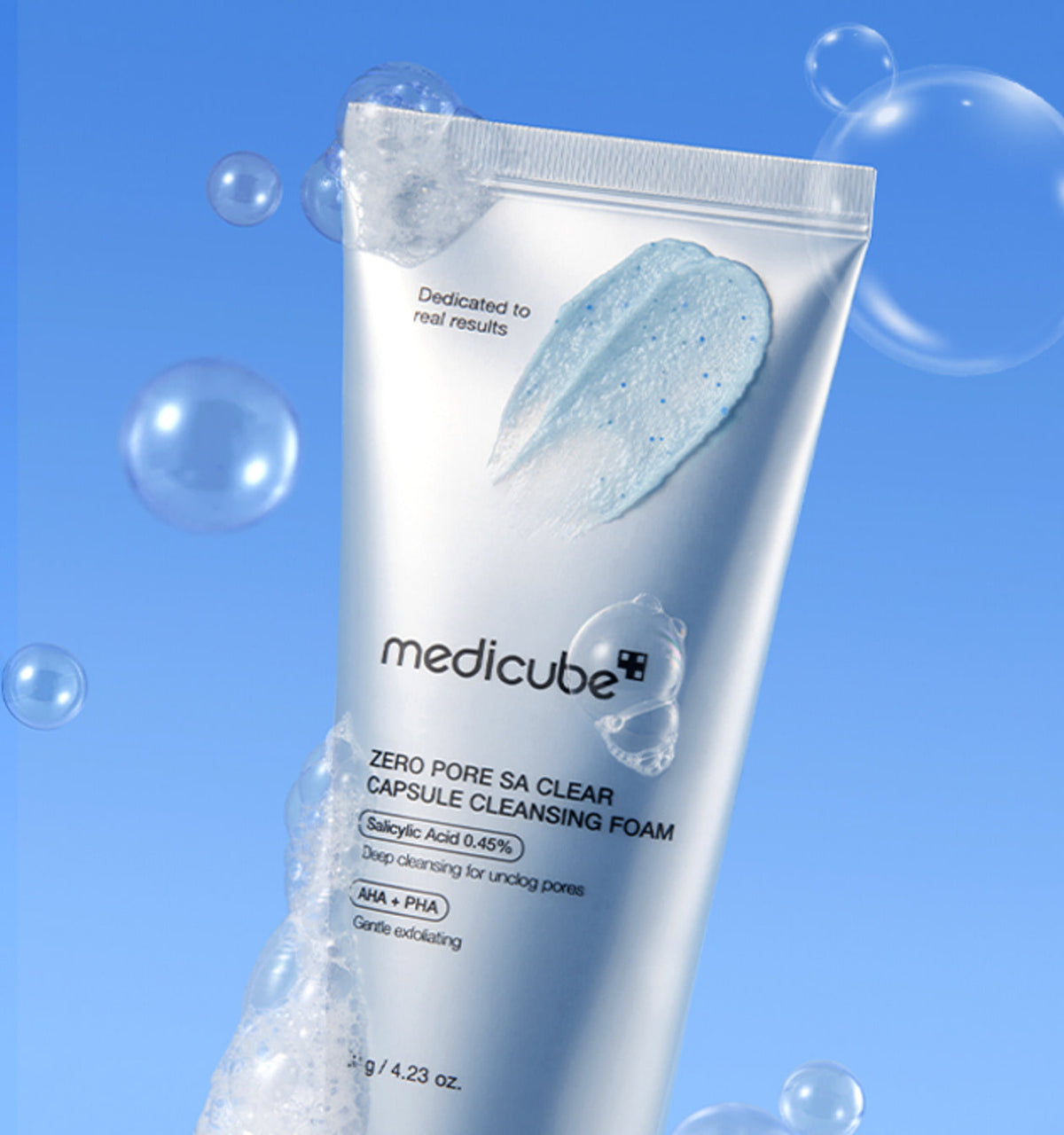 Zero Pore SA Clear Capsule Cleansing Foam