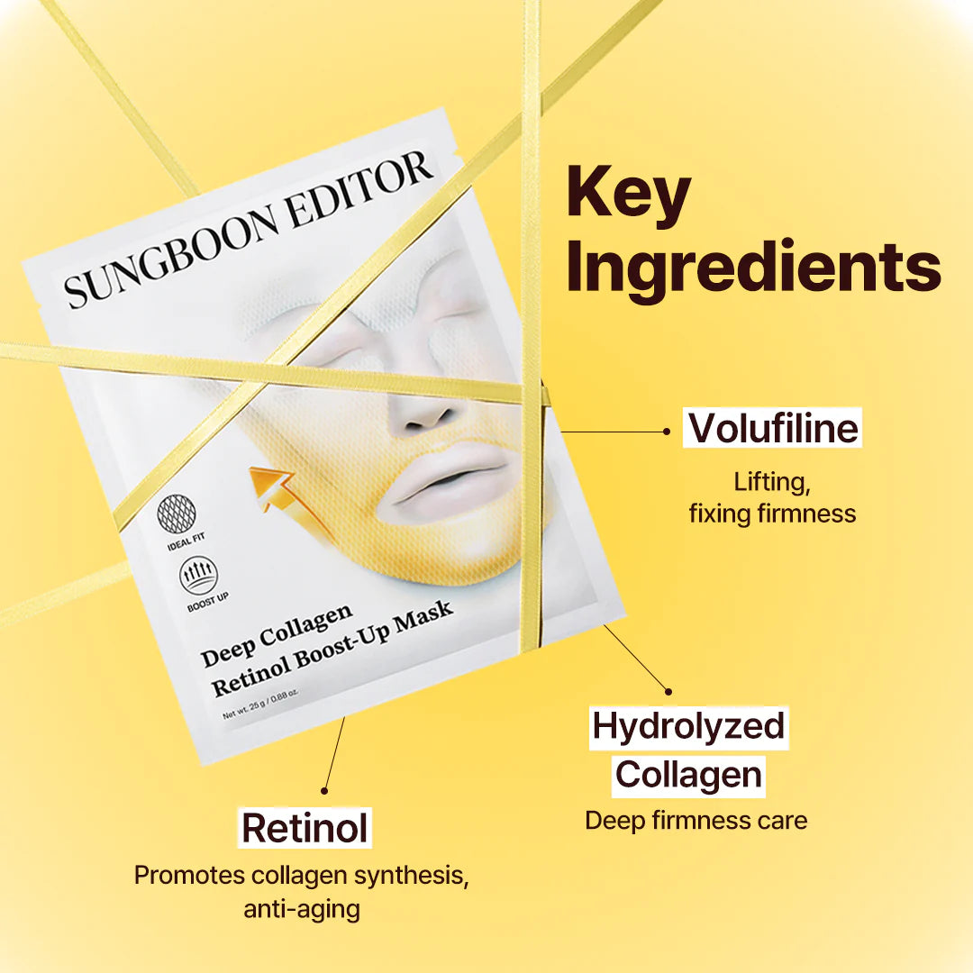 Deep Collagen Retinol Boost Up Mask Set
