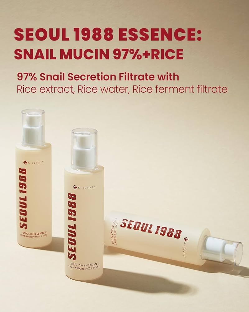 SEOUL 1988 Essence : Snail Mucin 97% + Rice