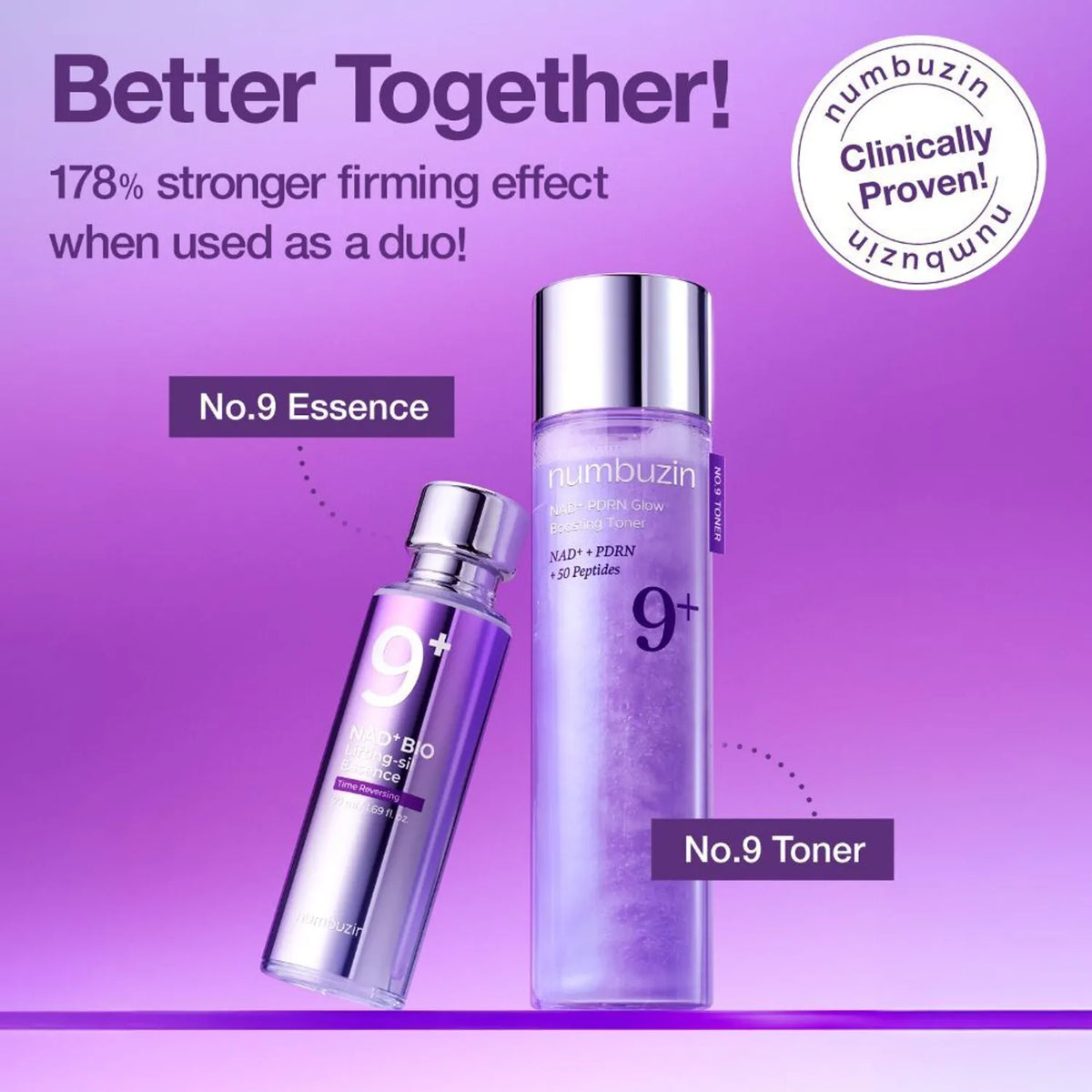 No.9 NAD PDRN Glow Boosting Toner