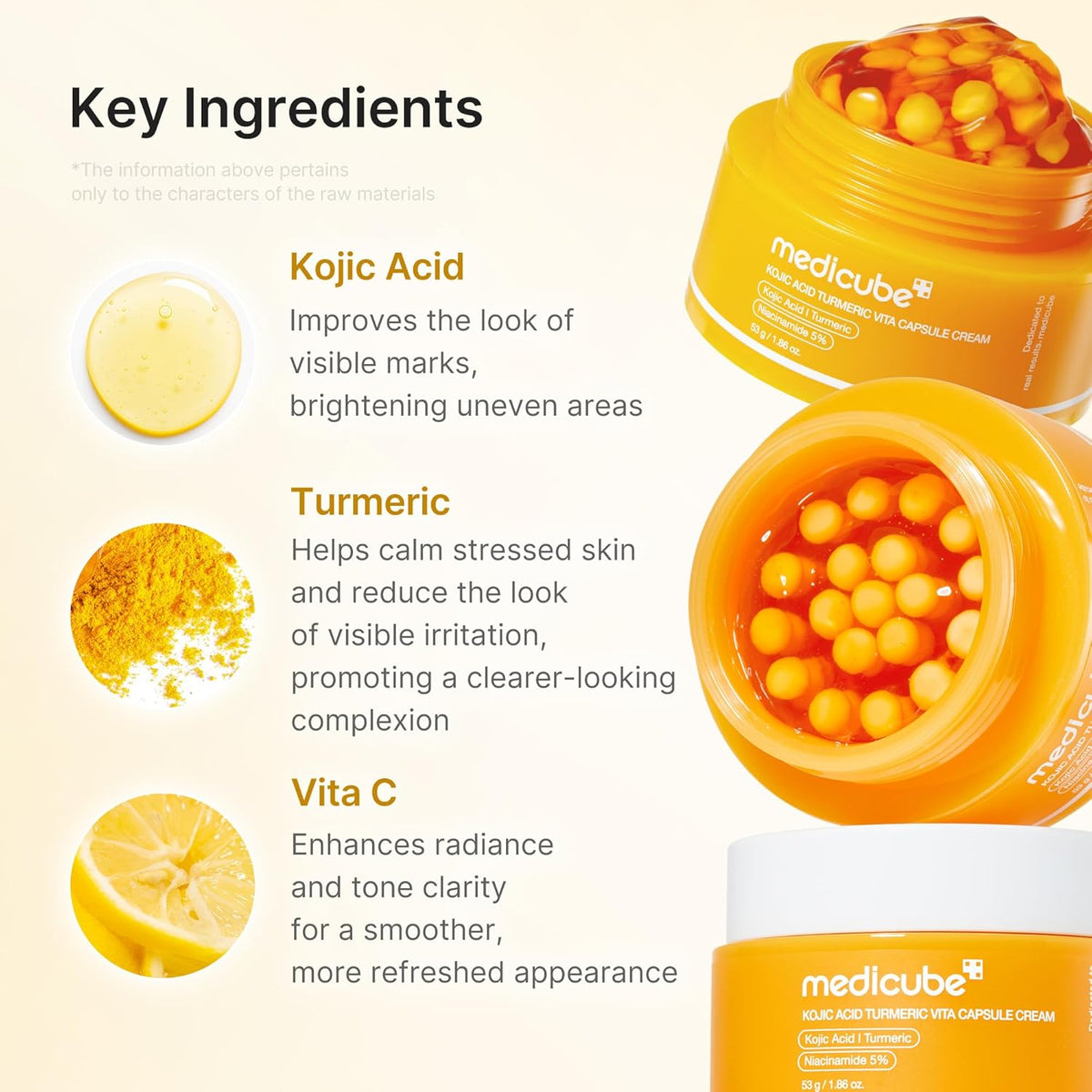Kojic Acid Turmeric Vita Capsule Cream