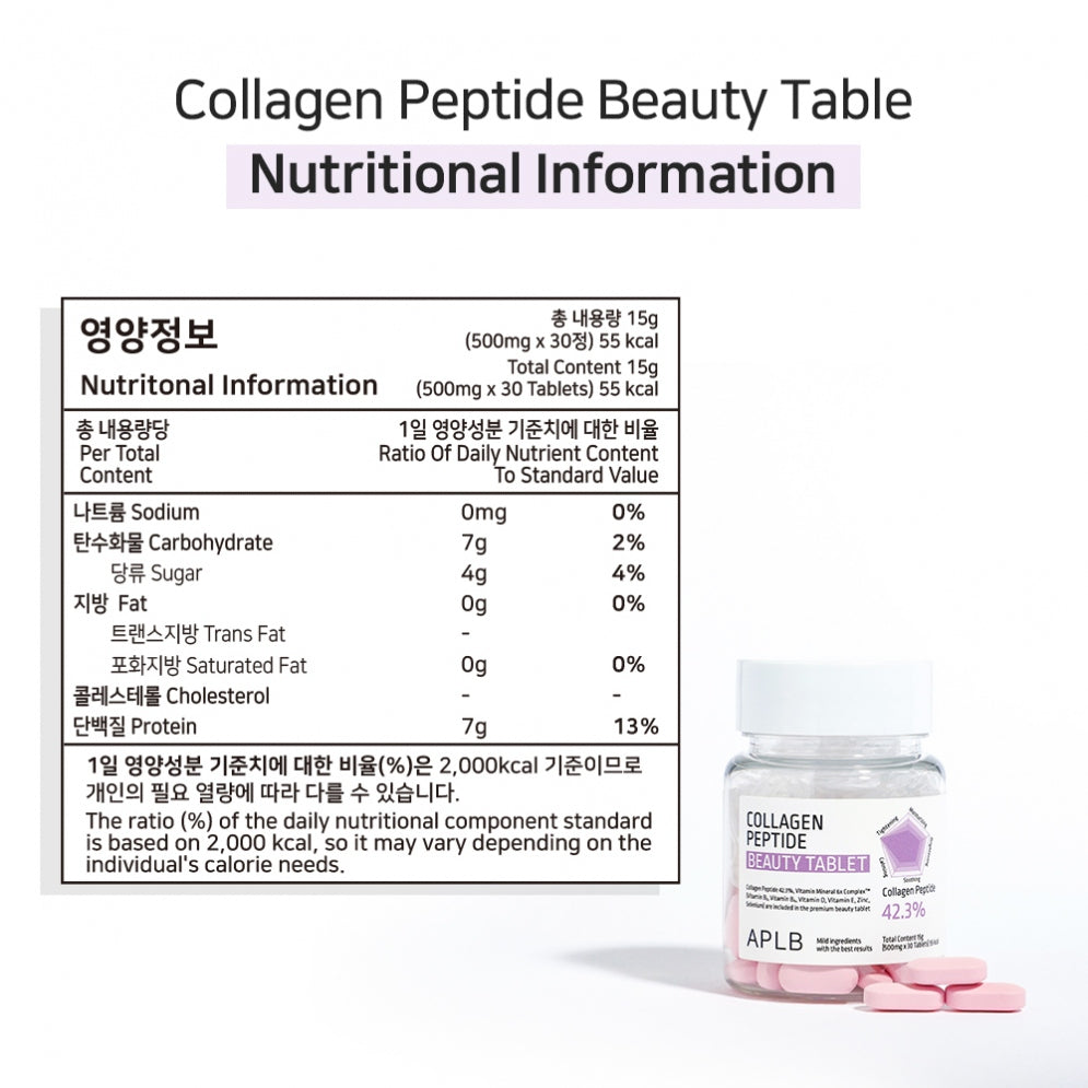 Collagen Peptide Beauty Tablet
