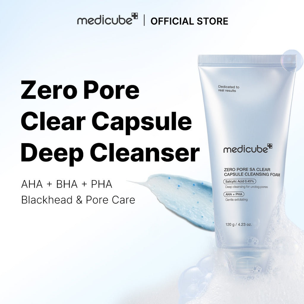Zero Pore SA Clear Capsule Cleansing Foam